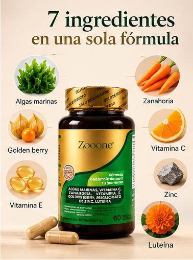 ZOOONE - Vitaminas para el cuidado visual