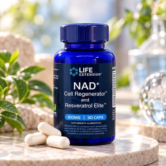 NAD+ Regenerador celular y Resveratrol Elite