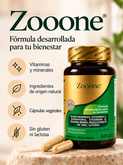 ZOOONE - Vitaminas para el cuidado visual