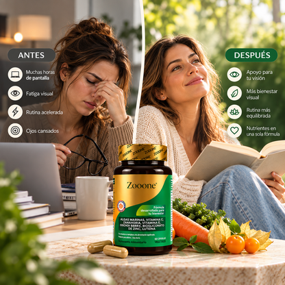 ZOOONE - Vitaminas para el cuidado visual