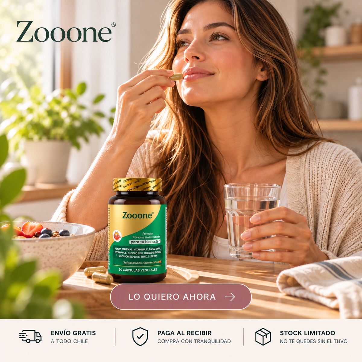 ZOOONE - Vitaminas para el cuidado visual