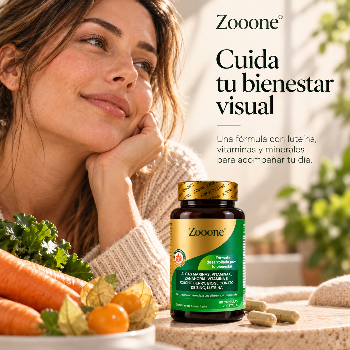 ZOOONE - Vitaminas para el cuidado visual