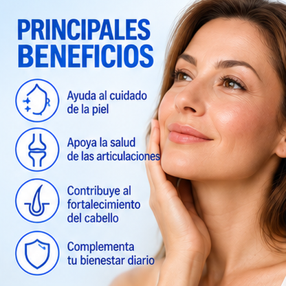 Collagen peptides en cápsulas